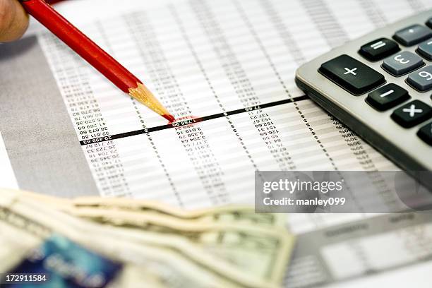 Expense Calculation Background Spreadsheet Calculator Money Photos and Premium High Res Pictures ...