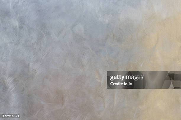 metal wall - pastel abstract reflections - brushed metal stock pictures, royalty-free photos & images