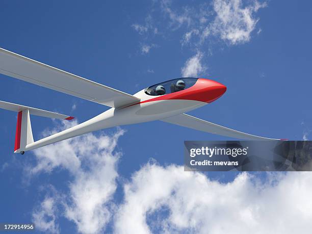 glider - gliding stock pictures, royalty-free photos & images