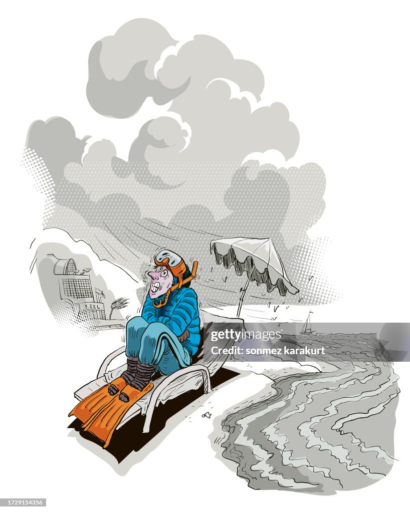 The impact of the climate crisis and global warming on beach holidays