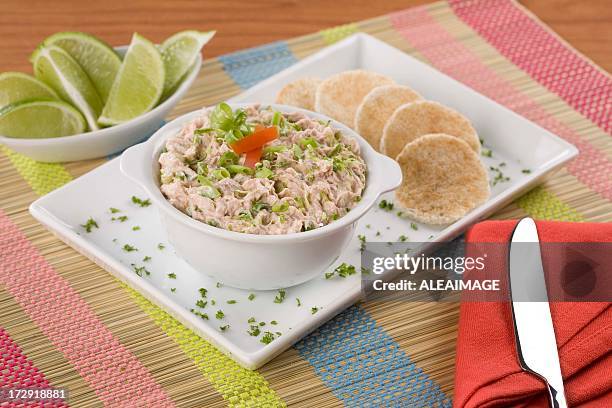 tuna dip - dips stock pictures, royalty-free photos & images