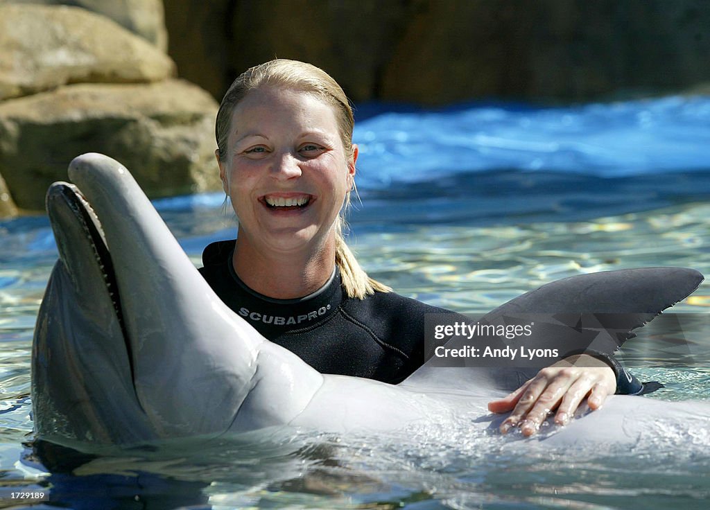 Tour player Charlotta Sorenstam of the LPGA Tour participates in the