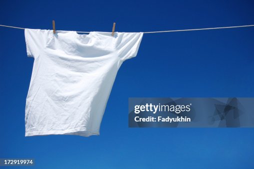 Weißes T-Shirt Weißes T-Shirt
