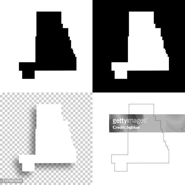 golden valley county, montana. maps for design. blank, white and black backgrounds - golden valley stock illustrations