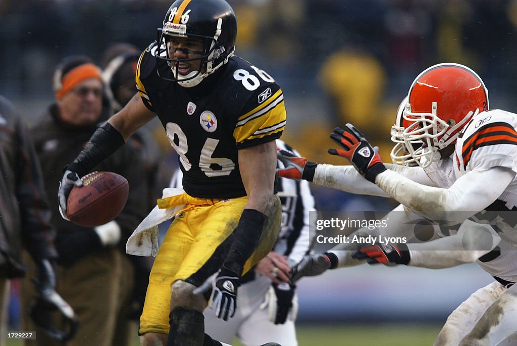 Browns v Steelers