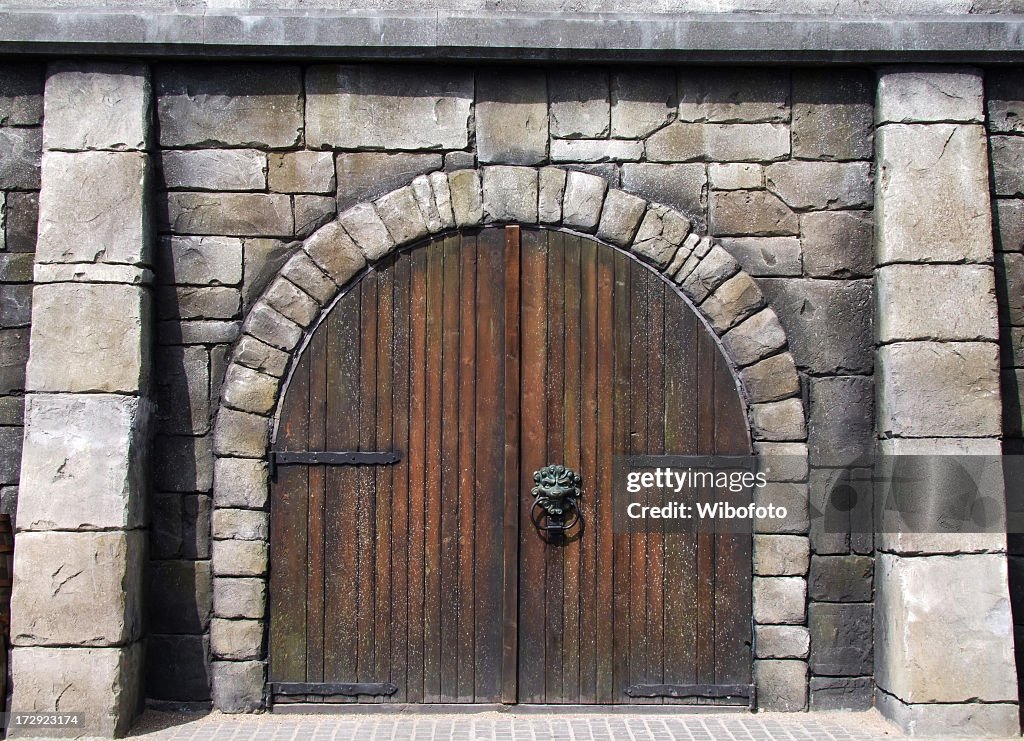 Mittelalterliche Tür