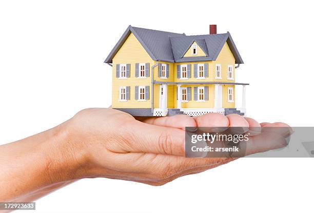proprietà immobiliare - problema-della-casa foto e immagini stock