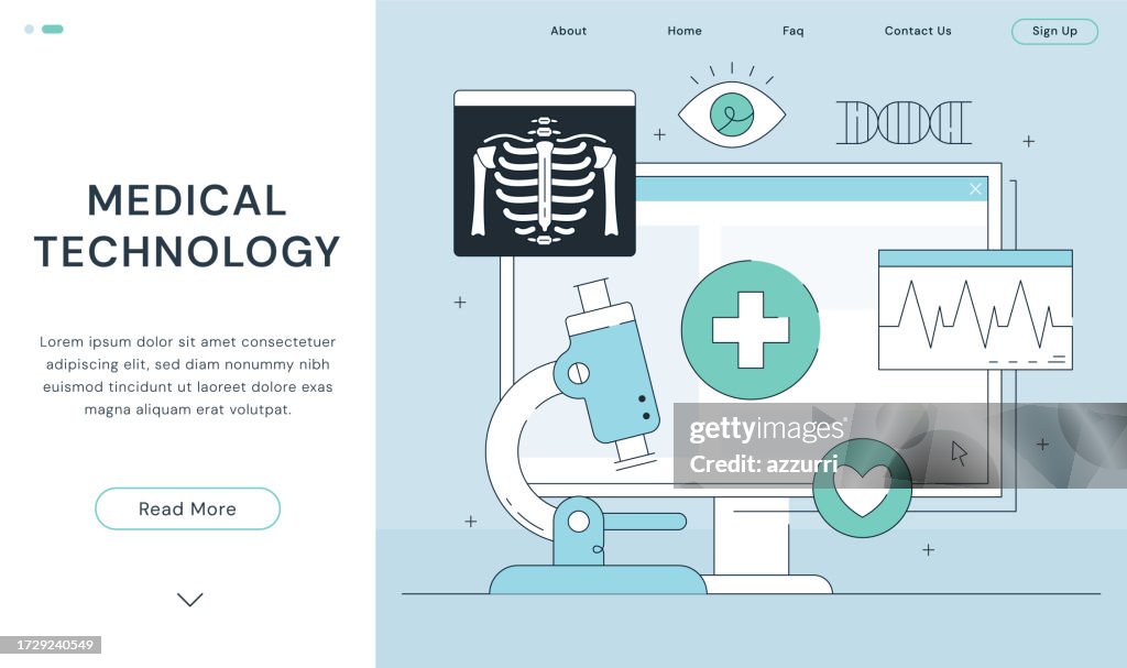 Medtech Drawing Medical Technology Illustration High-Res Vector Graphic - Getty Images