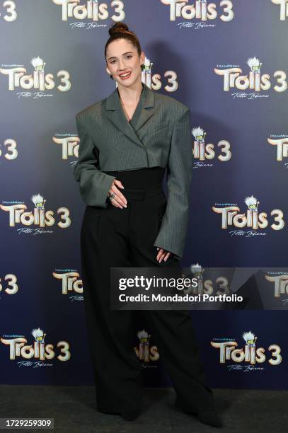 Italian actress and singer Lodovica Comello durante il photocall per la presentazione del film amimato Trolls 3, at The Hoxton. Rome , October 9th,...