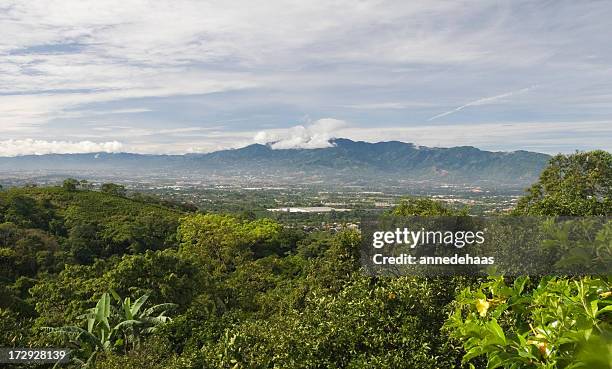 san jose panorama - san jose stock pictures, royalty-free photos & images