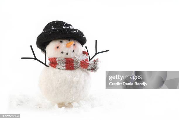 xmas ornaments. - snowman isolated stock pictures, royalty-free photos & images