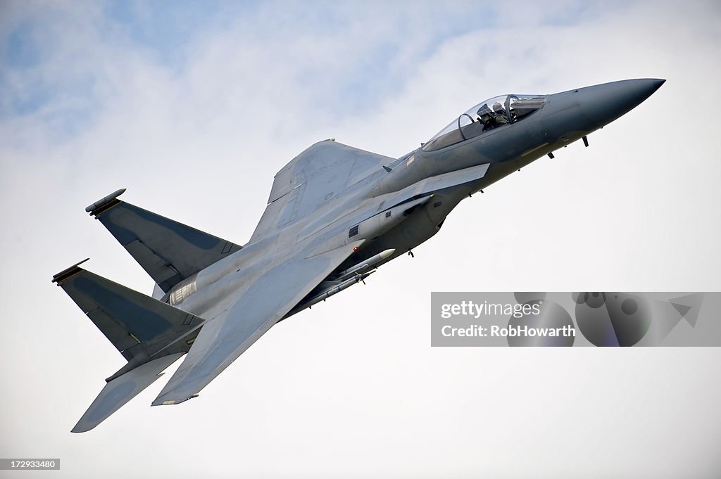 Boeing F15E Eagle all-weather attack aircraft