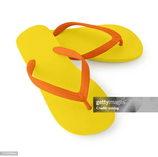 thongs - slippers stockfoto's en -beelden