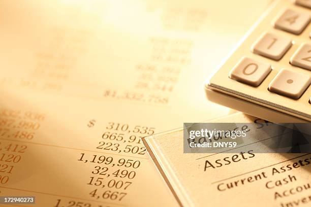 Bank Balance Sheet Photos and Premium High Res Pictures - Getty Images
