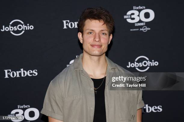 Matt Rife attends the 2023 Forbes 30 Under 30 Summit at Cleveland Public Auditorium on October 10, 2023 in Cleveland, Ohio.