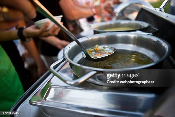 Soup Line 1,735 Soup Lines Stock Photos, High-Res Pictures, and Images - Getty Images