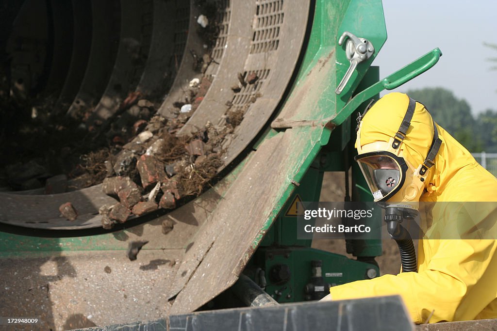 Asbestos in the soil