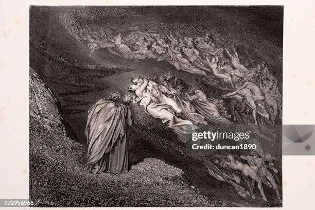 paolo and francesca - teasing stock illustrations