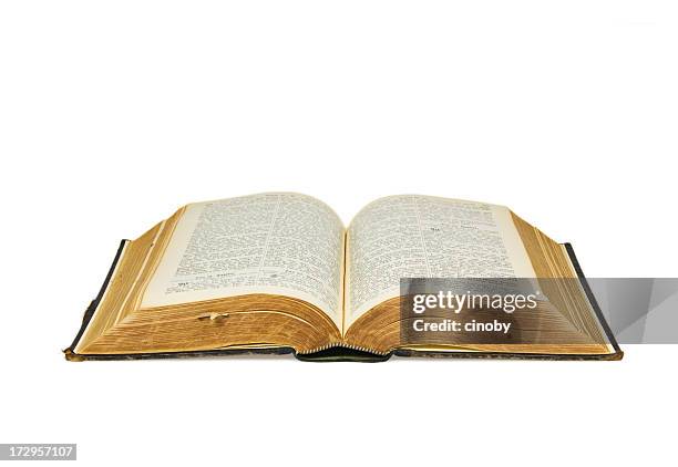 old book - bible stock-fotos und bilder