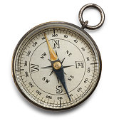 Compass isolated on a white background