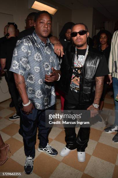 Jadakiss and Bow Wow attend the BET Hip-Hop Awards 2023 on October 03, 2023 in Atlanta, Georgia.