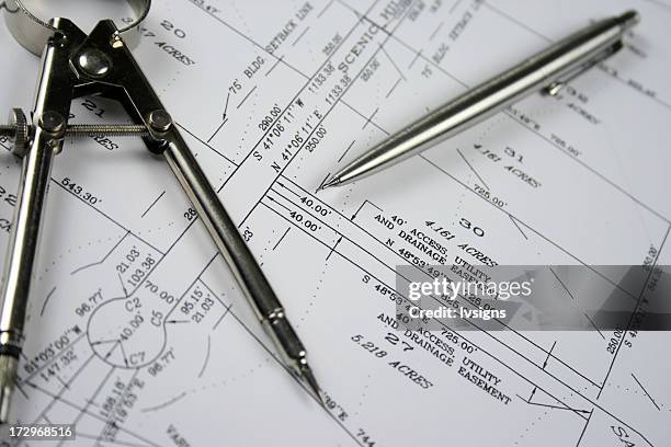 subdivision development planning - land-development-map stock pictures, royalty-free photos & images
