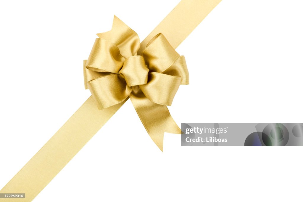 Arc d'or cadeau (Tracé de détourage) (XXL