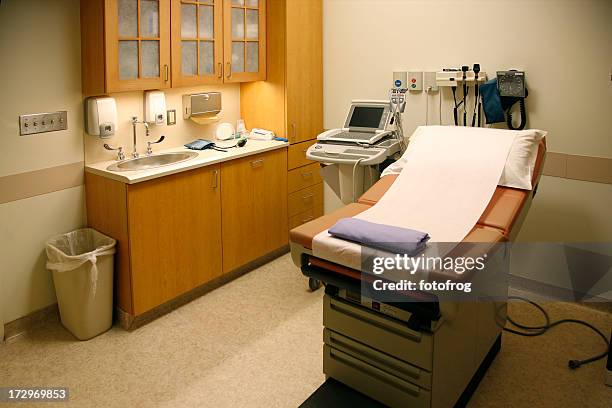 examination room - examination table stock pictures, royalty-free photos & images