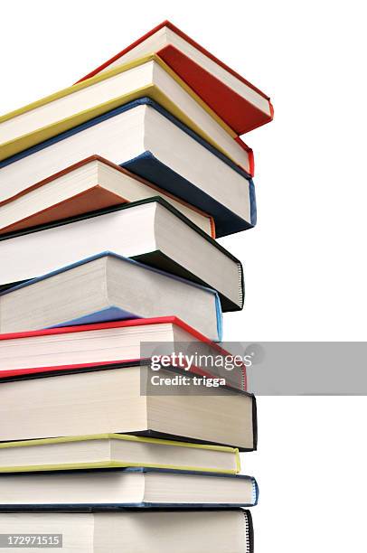 stack of books - textbook 個照片及圖片檔