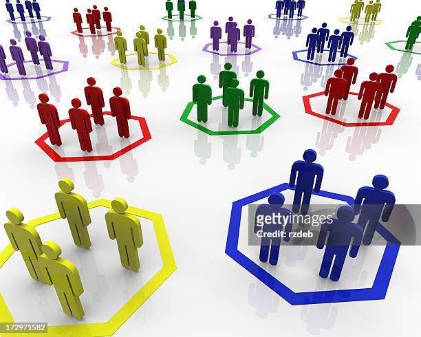 group of peoples - segregation stock pictures, royalty-free photos & images