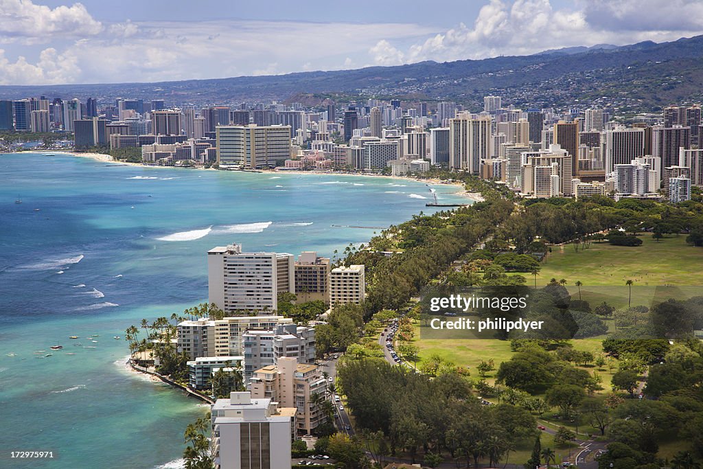 Hawaiian skyline