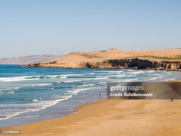 surfing in north africa - agadir stock pictures, royalty-free photos & images