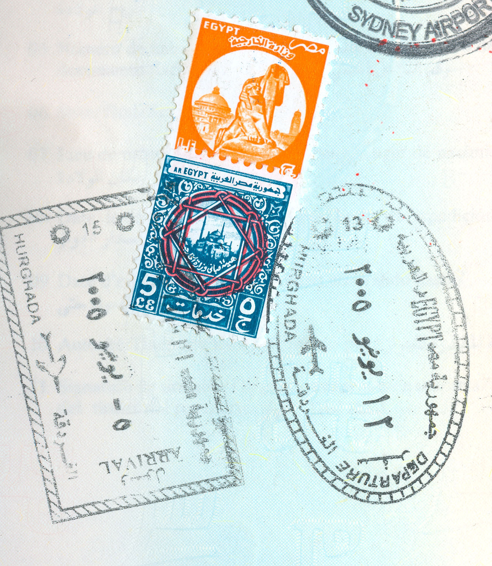 egypt passport control