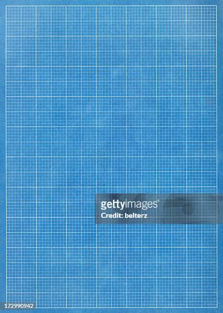 blueprint grid paper - grid pattern stock pictures, royalty-free photos & images