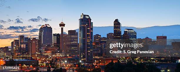 calgary skyline - calgary alberta 個照片及圖片檔