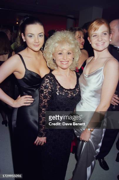 English actors Martine McCutcheon, Barbara Windsor, and Patsy Palmer attend the National Television Awards, Royal Albert Hall, London, 8th October...
