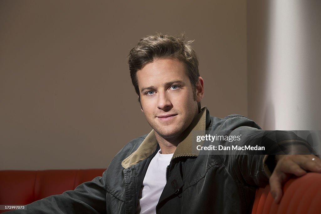 Armie Hammer, USA Today, July 3, 2013