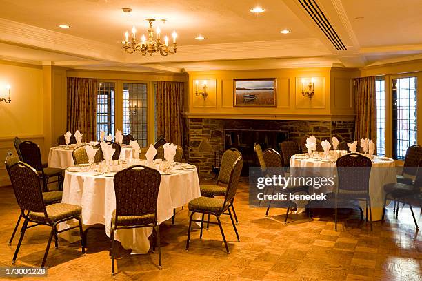 reception dinner, restaurant - indoor wedding ceremony stock pictures, royalty-free photos & images