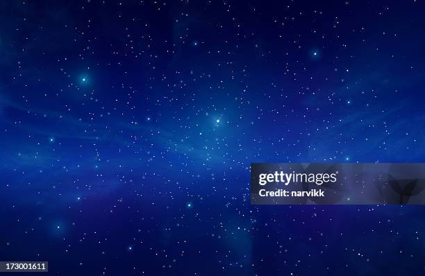 universe - dark blue stock-fotos und bilder