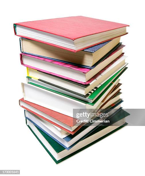 books stack - textbook stack stock pictures, royalty-free photos & images