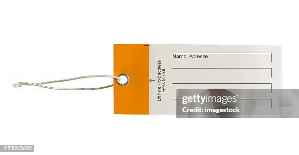 luggage tag - luggage tag stock pictures, royalty-free photos & images