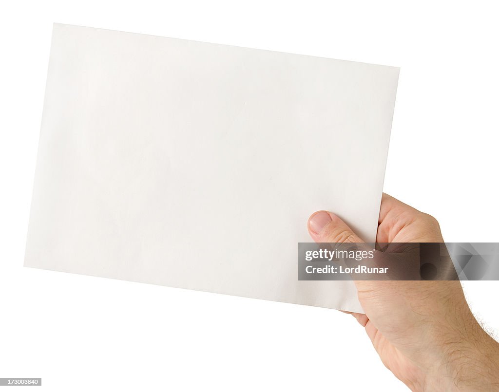 Holding envelope