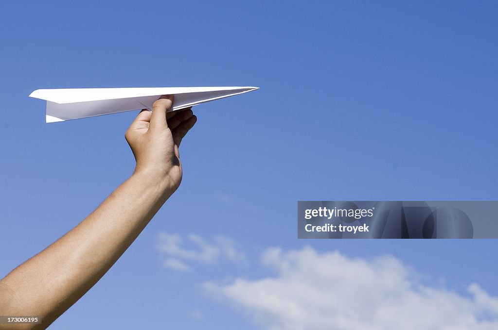 Paper airplane