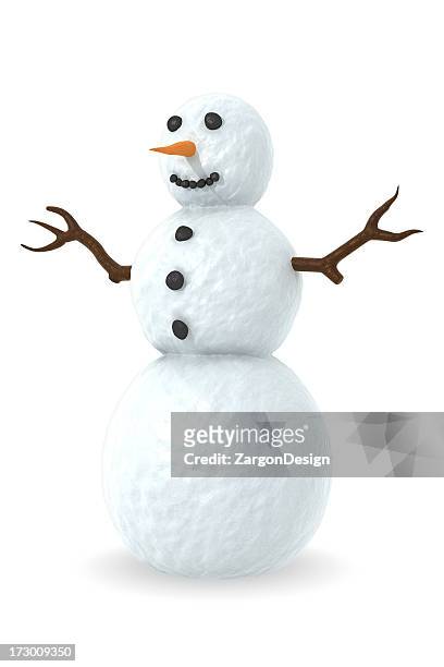 pupazzo di neve - pupazzo di neve foto e immagini stock