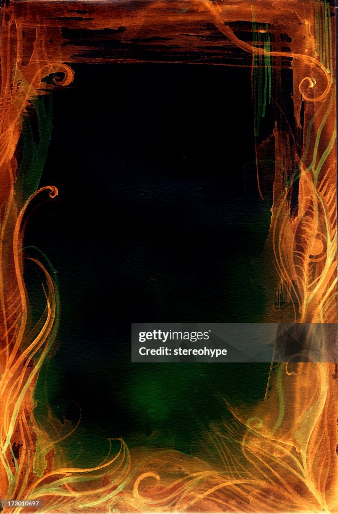 Fire Frame High-Res Vector Graphic - Getty Images