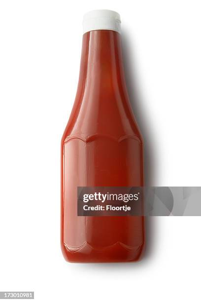 flavouring: ketchup - tomatenketchup stockfoto's en -beelden