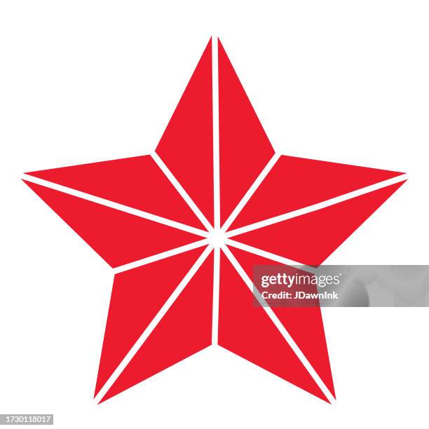 stockillustraties, clipart, cartoons en iconen met christmas holiday season star tree topper colorful icon on white background - tree topper