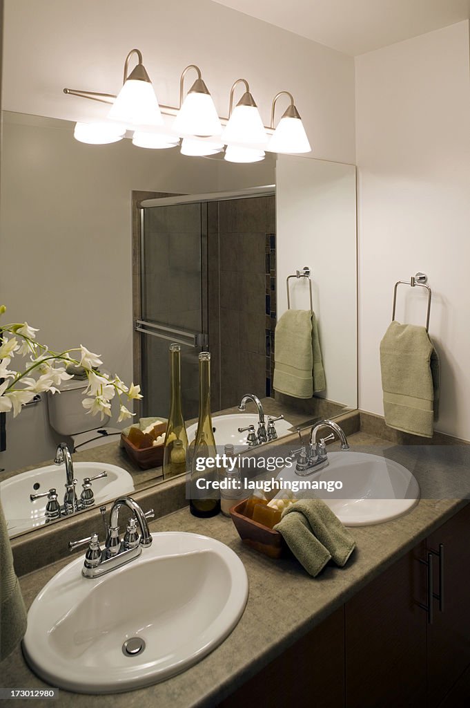 Contemporary bathroom bathtub