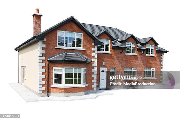 house - chimney stock pictures, royalty-free photos & images