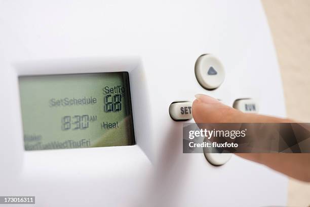 definição termostato - fahrenheit imagens e fotografias de stock